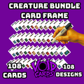 VoidCards Creature Frame Bundle — 108 Framed Cards