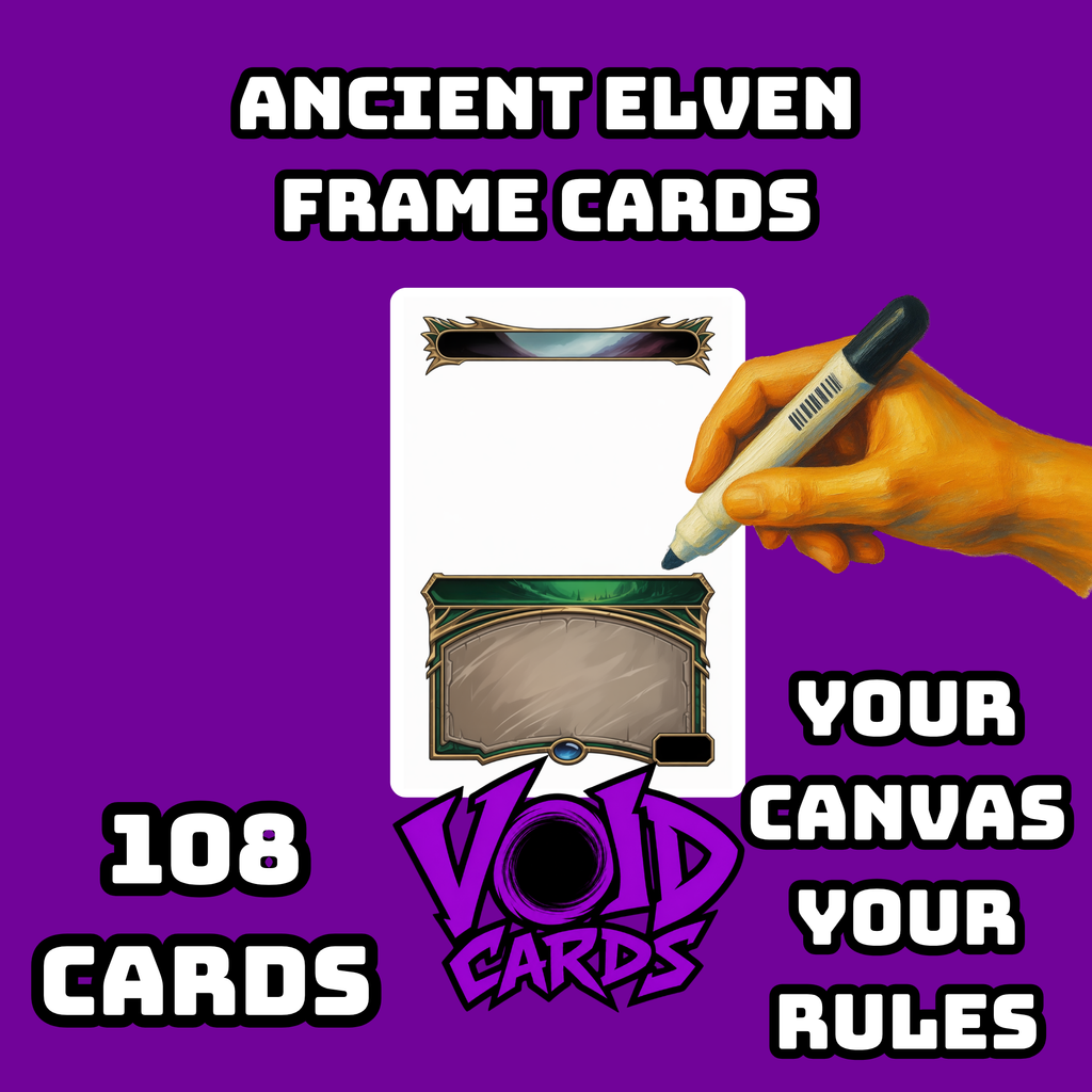Ancient Elven Forest Frame Cards
