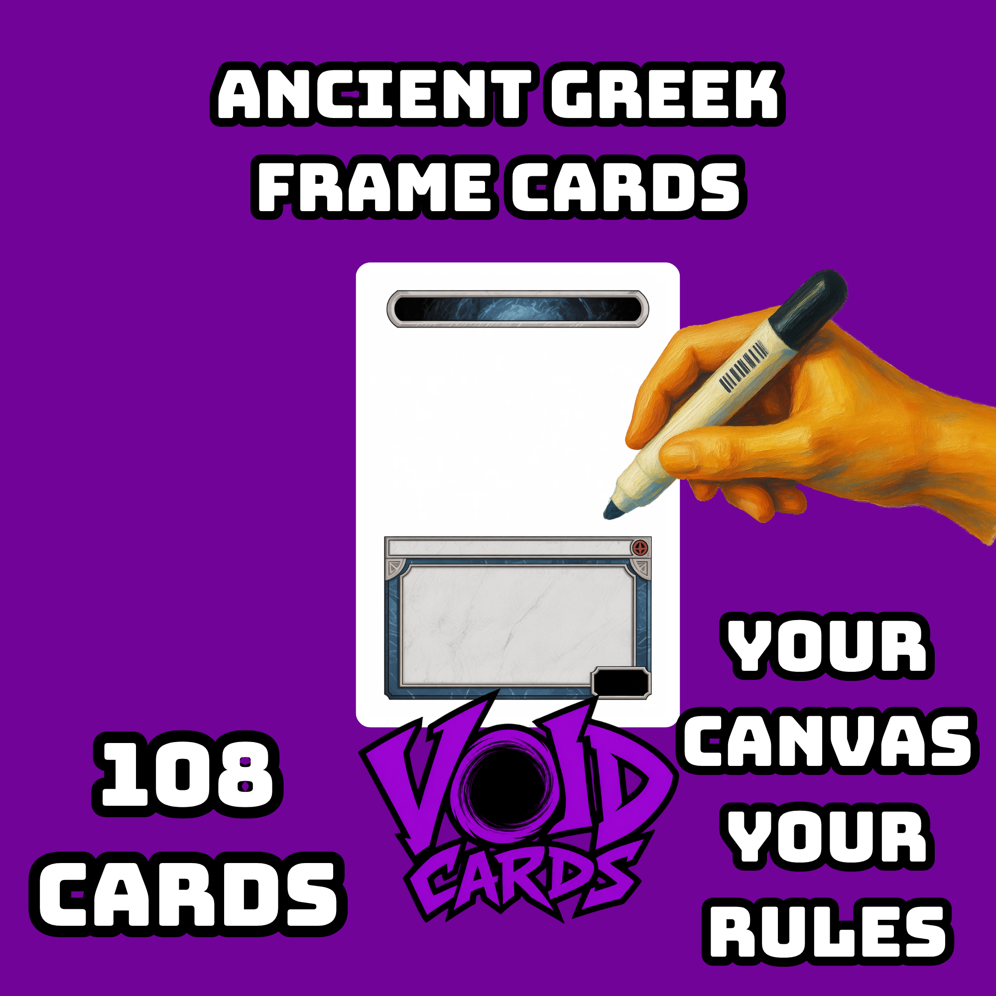 Ancient Greek Frame Cards