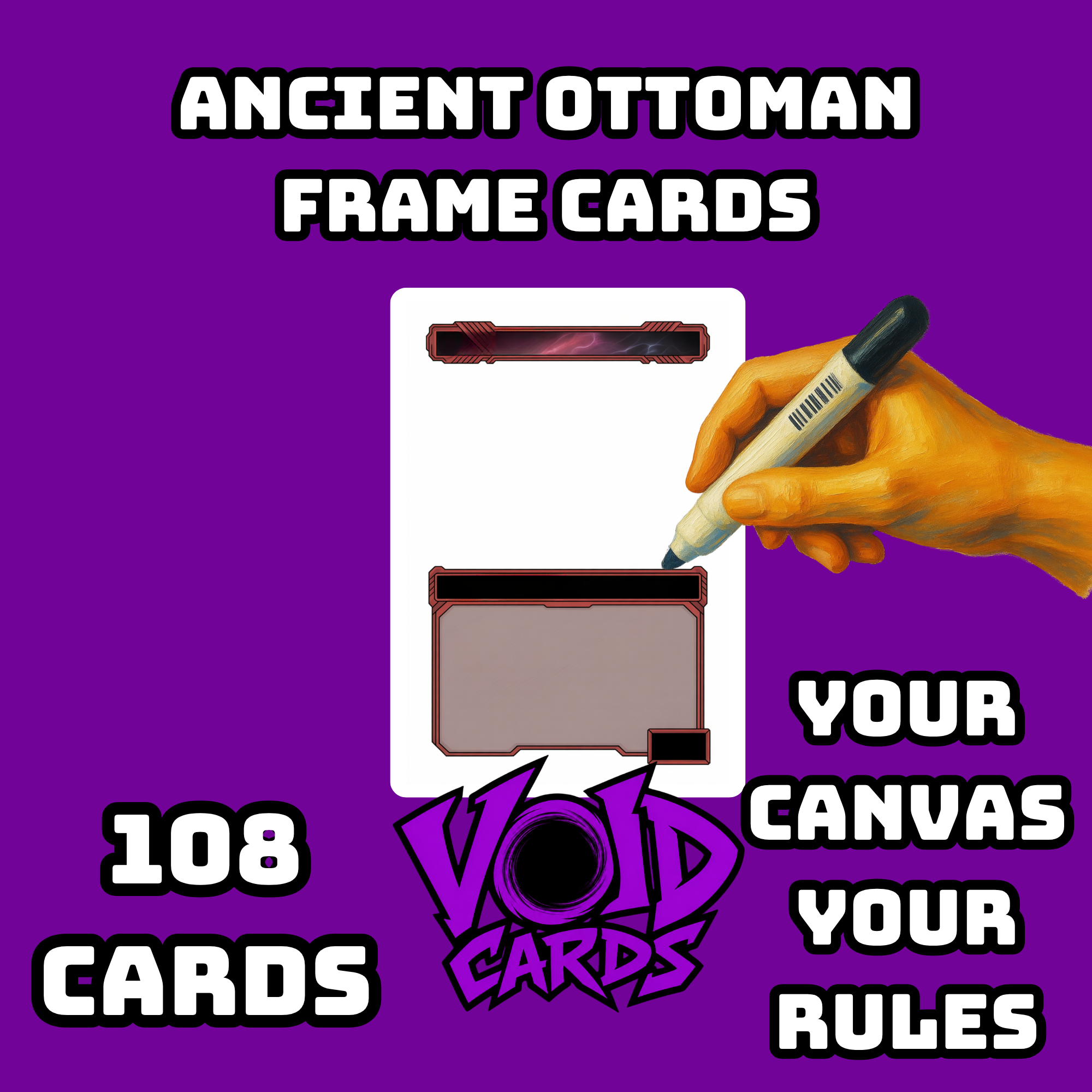 Ancient Ottoman Frame Cards