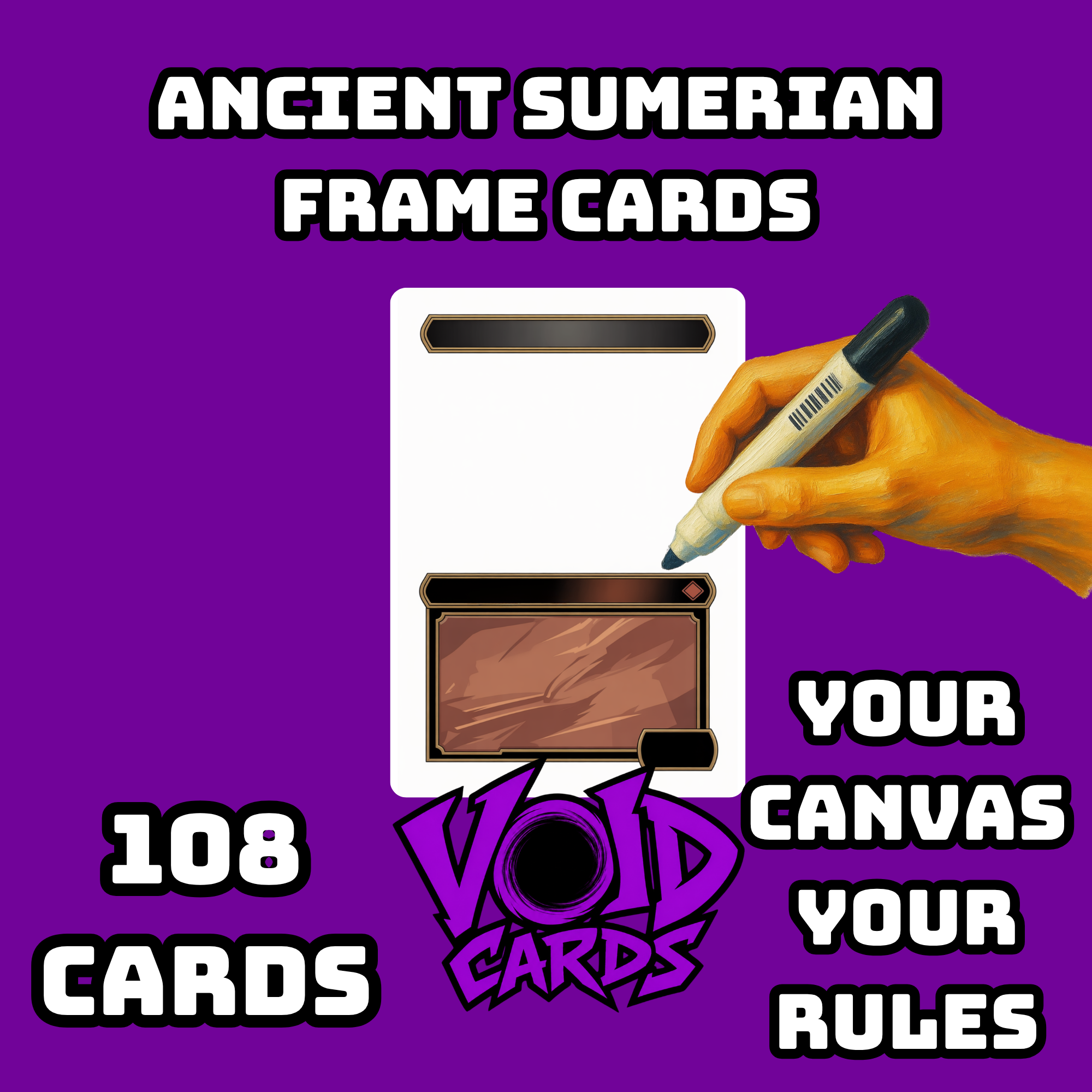 Ancient Sumerian Frame Cards