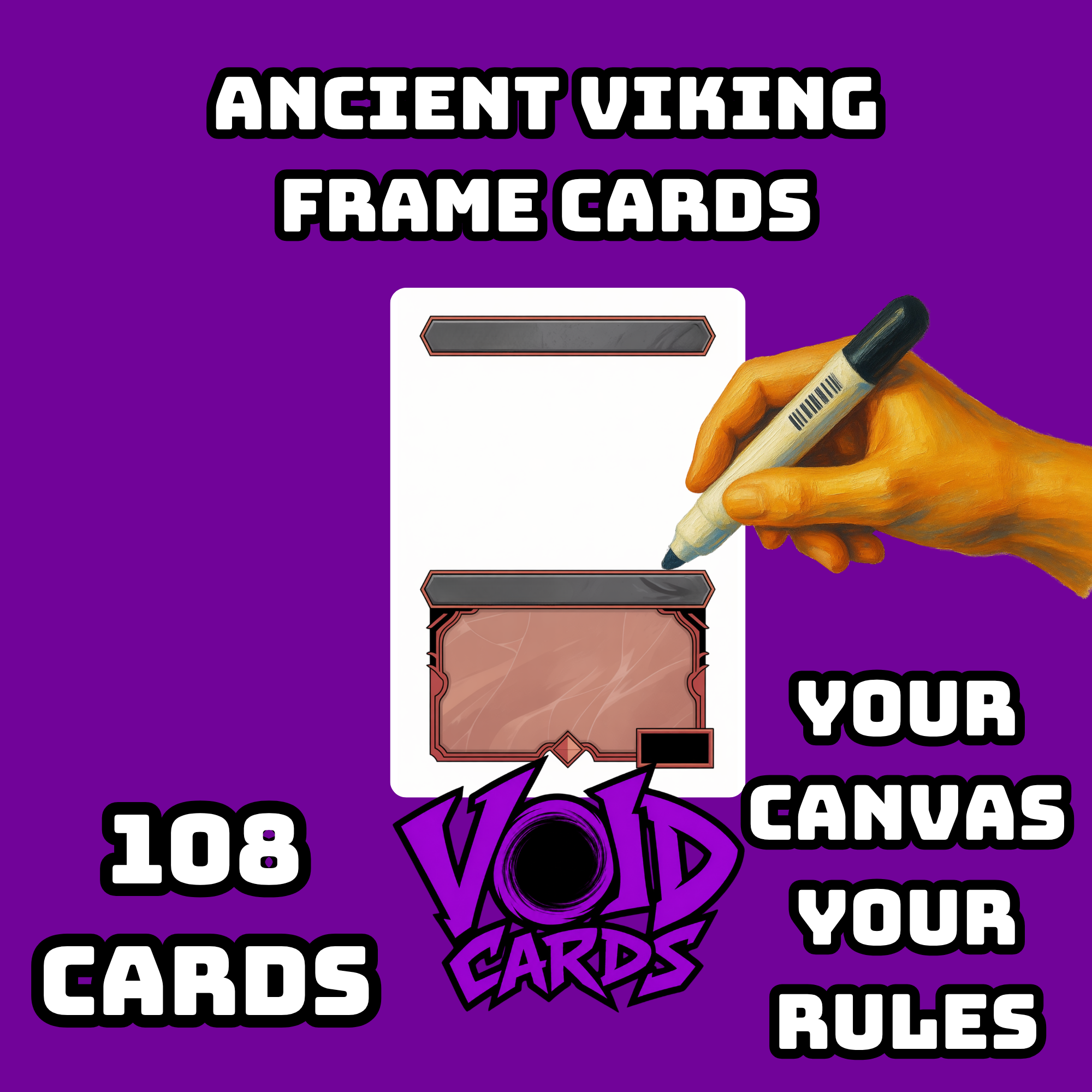 Ancient Viking Frame Cards