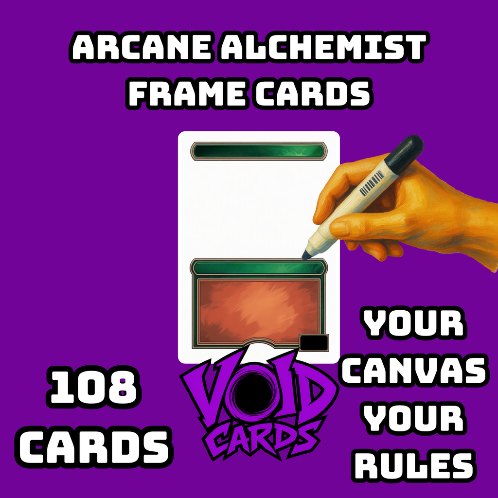 Arcane Alchemist Frame Cards