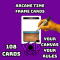 Arcane Time Mage Frame Cards