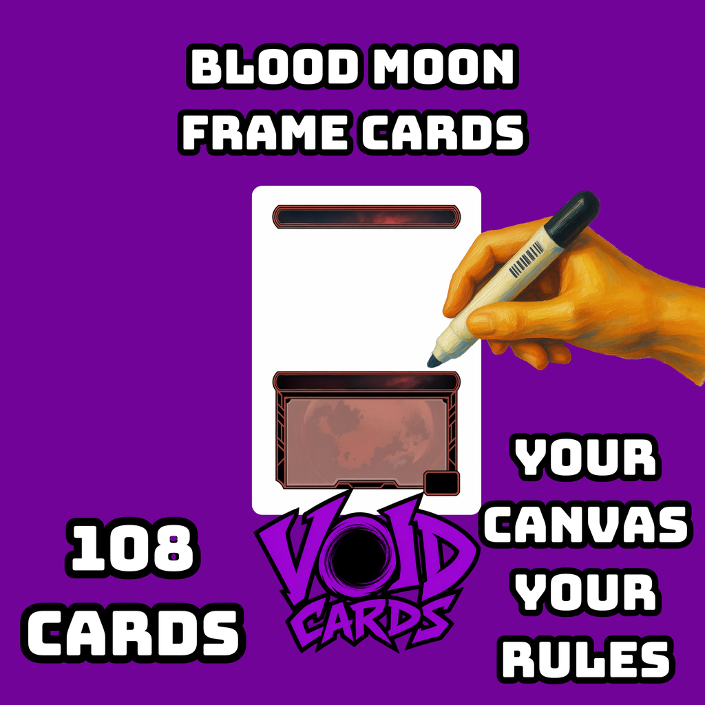 Blood Moon Frame Cards