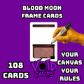Blood Moon Frame Cards