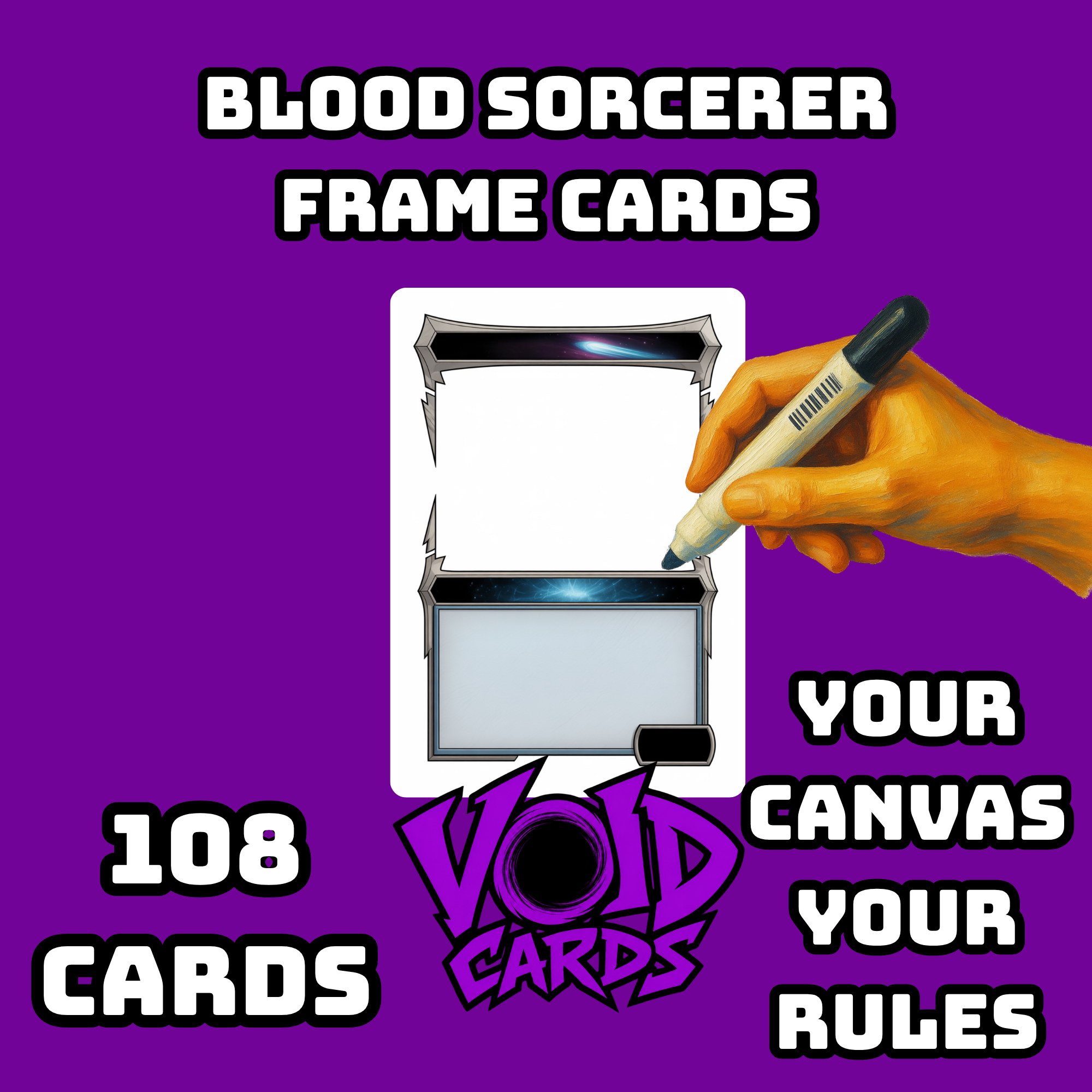 Blood Sorcerer Frame Cards