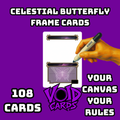 Celestial Butterfly Frame Cards