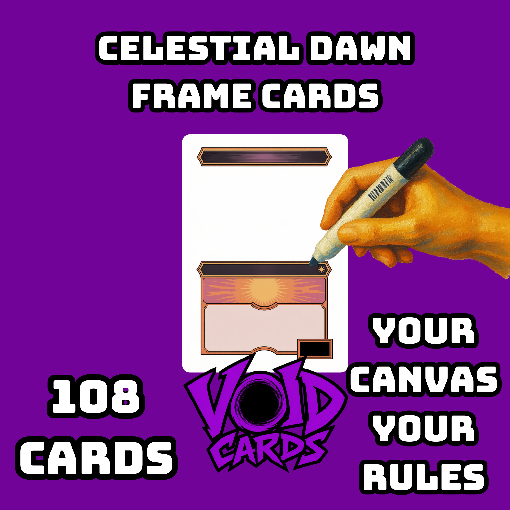 Celestial Dawn Frame Cards