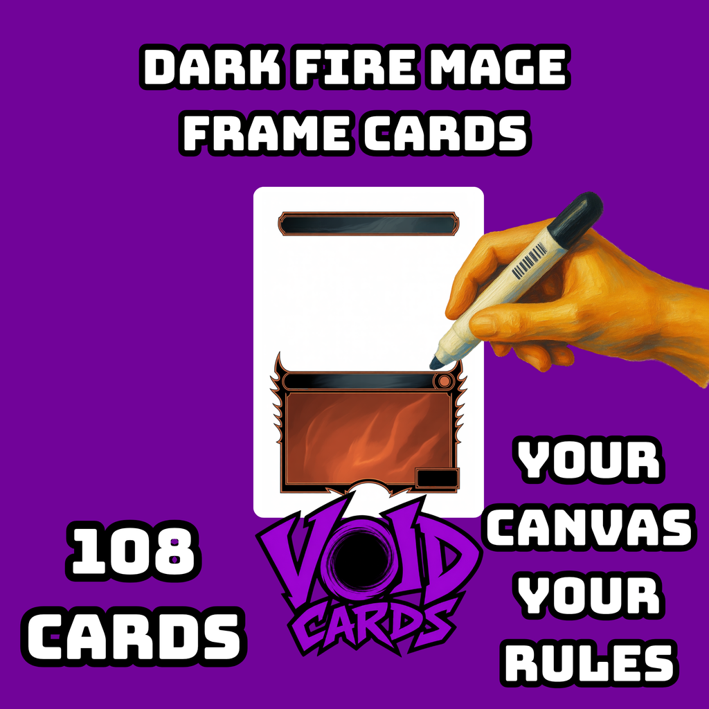 Dark Fire Mage Frame Cards