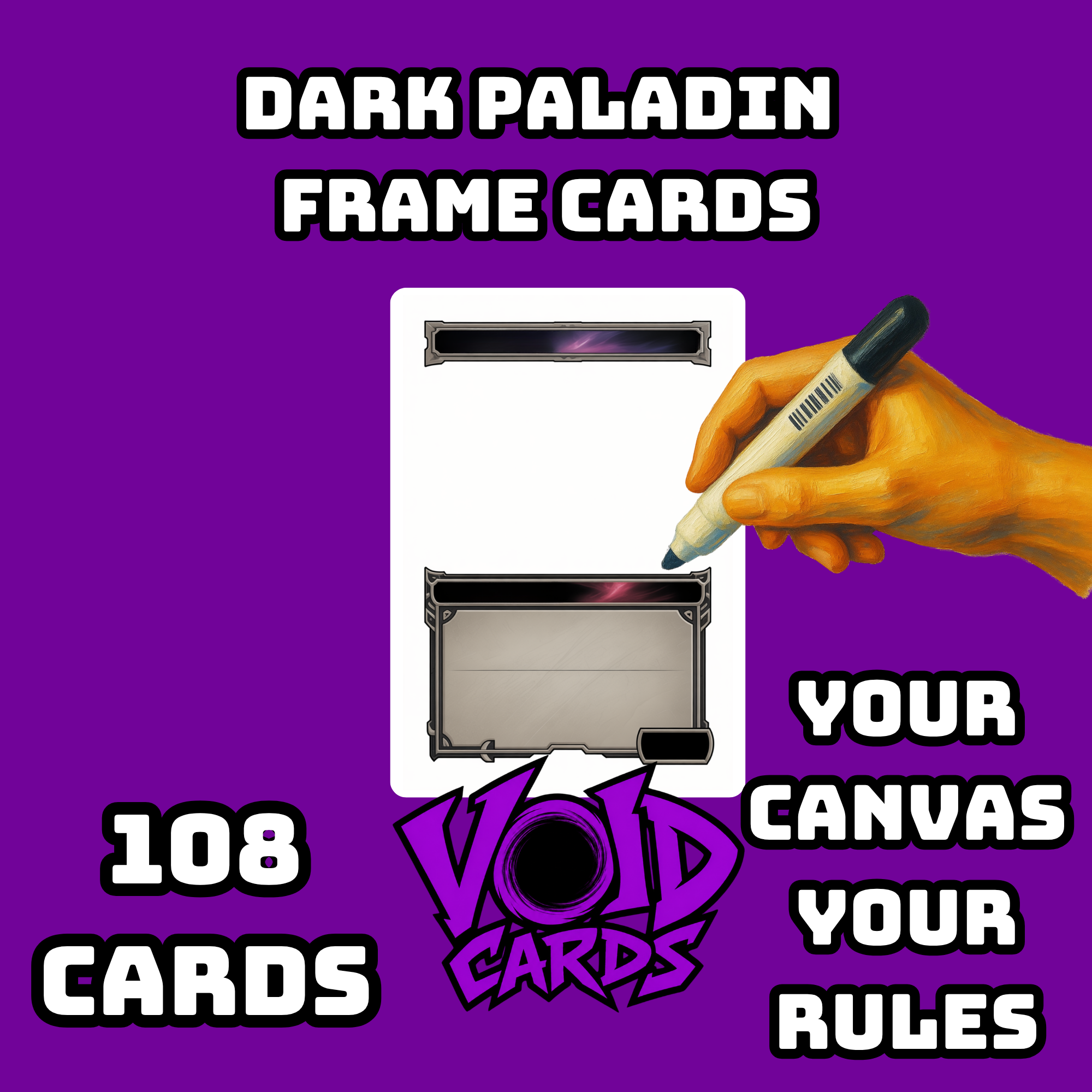 Dark Paladin Frame Cards