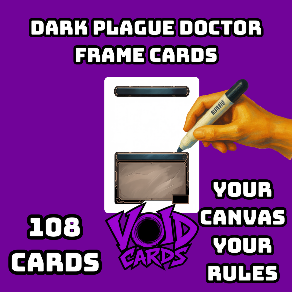 Dark Plague Doctor Frame Cards
