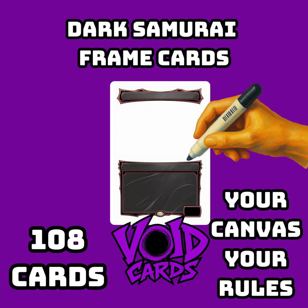 Dark Samurai Frame Cards