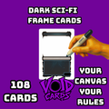 Dark Sci-Fi Cyberpunk Frame Cards
