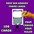 Deep Sea Kraken Frame Cards