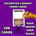 Enchanted Library Frame Cards