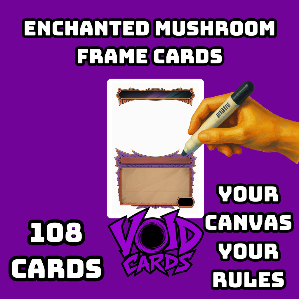 Enchanted Mushroom Frame Cards