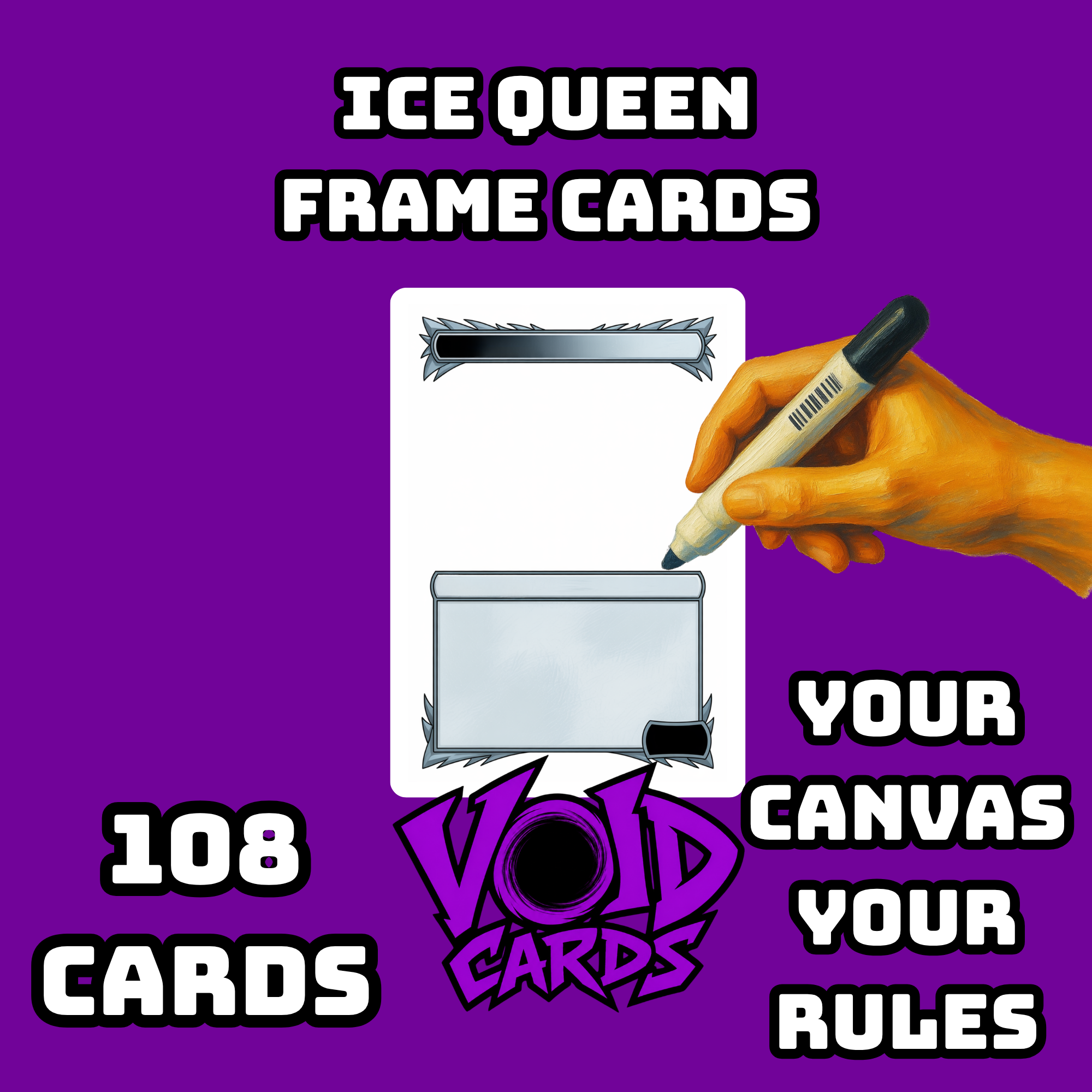 Ice Queen Frame Cards