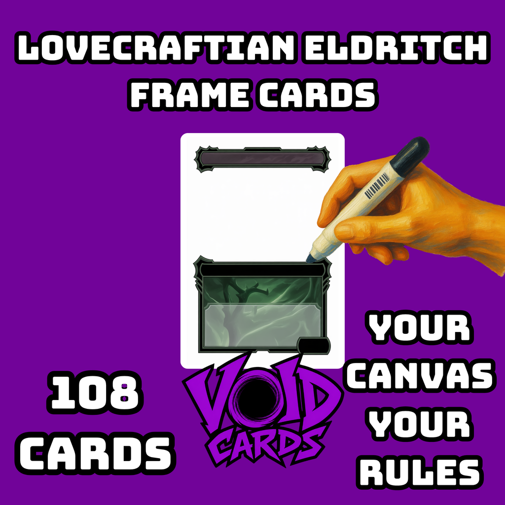 Lovecraftian Eldritch Frame Cards