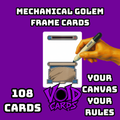 Mechanical Golem Frame Cards