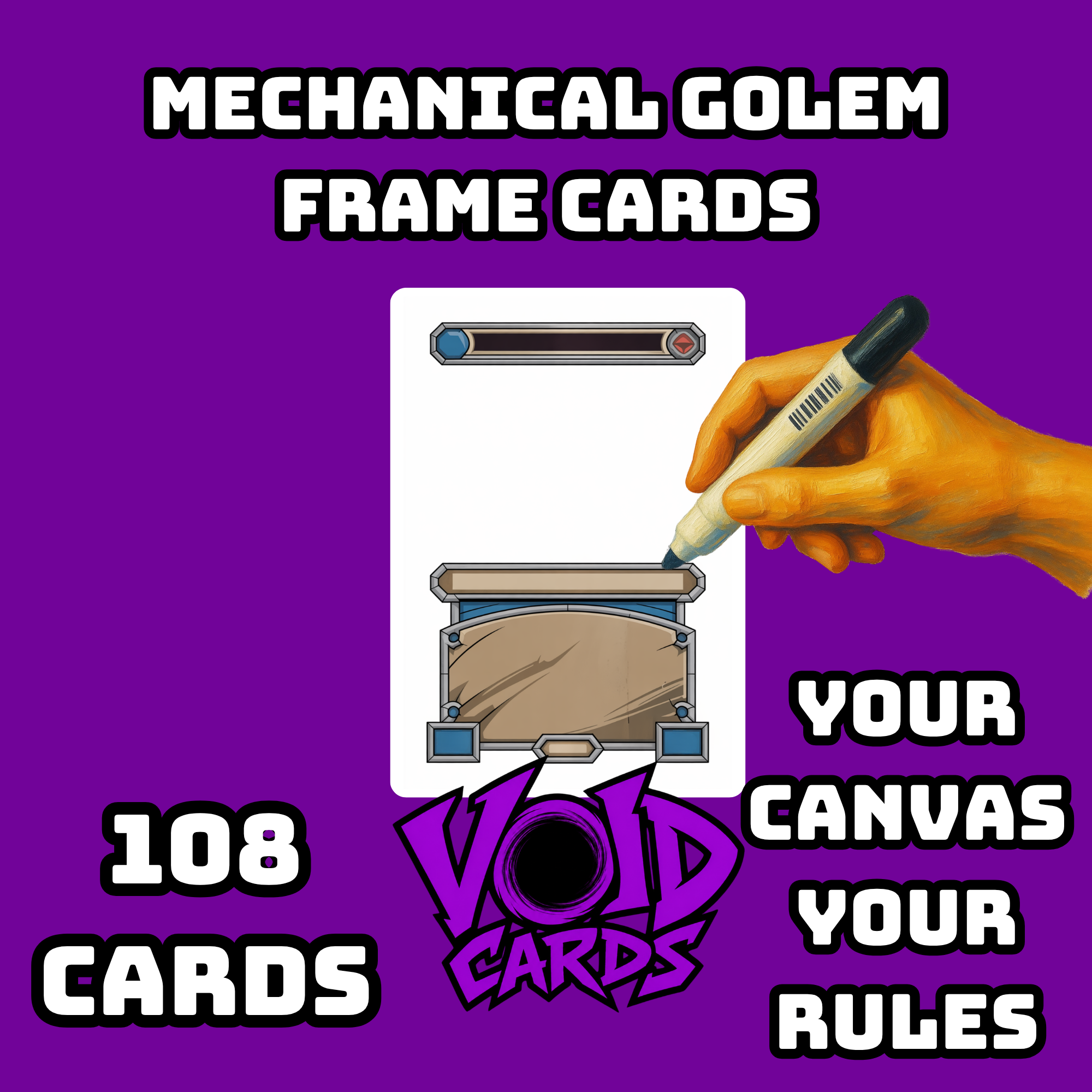 Mechanical Golem Frame Cards