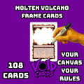 Molten Volcano Frame Cards