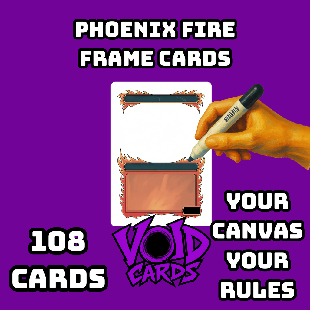 Phoenix Fire Frame Cards