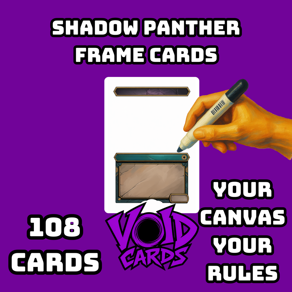 Shadow Panther Frame Cards