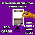 Steampunk Mechanical Frame Cards