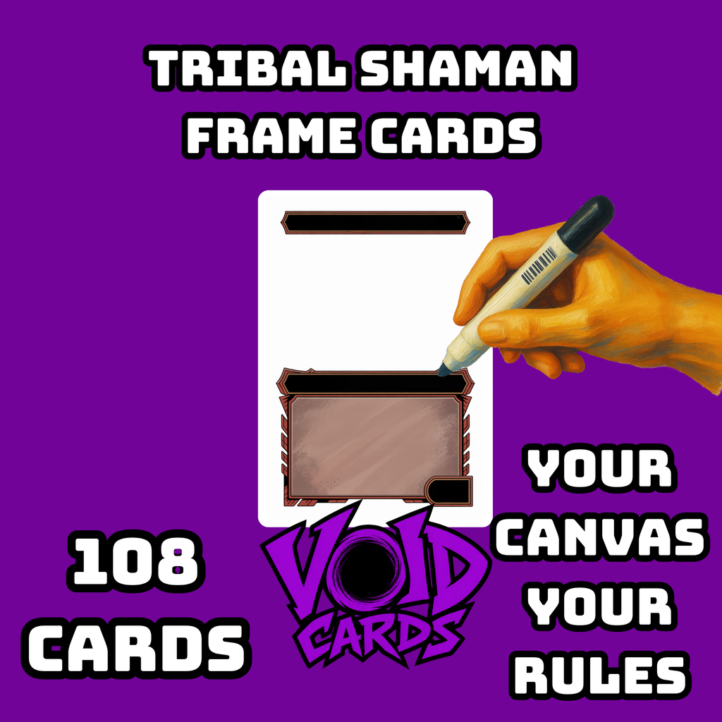 Tribal Shaman Frame Cards